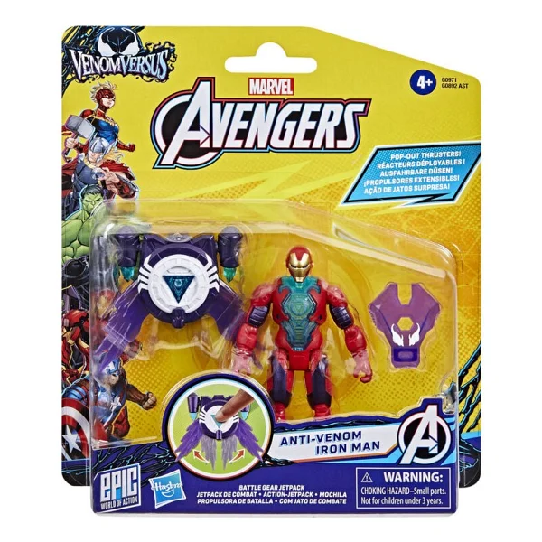 Marvel Avengers Venomversus Epic World Of Action Iron Man G0971 - Görsel 2