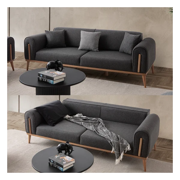 Edsy Home Riva 3'lü Koltuk - Görsel 6