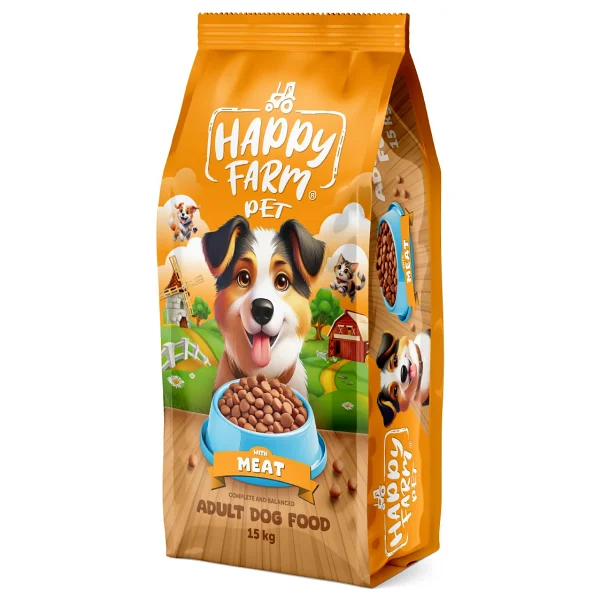 Happy Farm Kuzu Etli 15 kg Yetişkin Köpek Maması - Görsel 10