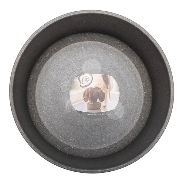Beeztees Dbl Köpek Mama Su Kabı, Bambu, Antrasit, 21Cm, 1430Ml - Görsel 4