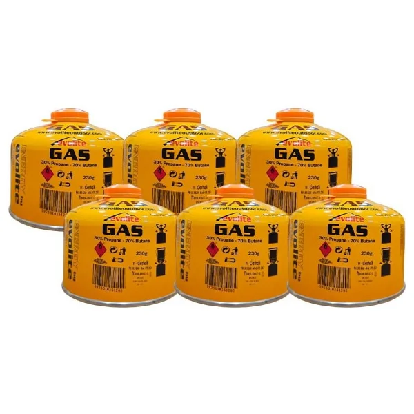 Evolite 230 gr 6 Adet Gaz Kartuşu - Görsel 2