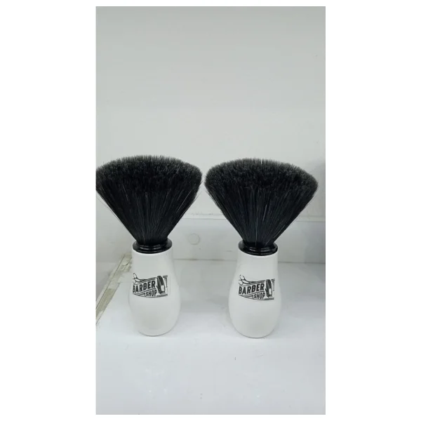 Barber Berber Ense Fırçası Beyaz 2 Adet - Görsel 2