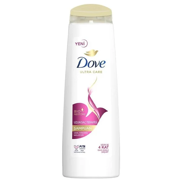 Dove Saç Terapisi Uzun Yıpranmış Saçlar İçin Şampuan 400 ml - Görsel 3