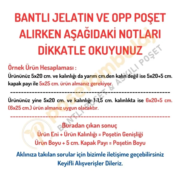 8x8+4 cm.(8x12) 250 Adet Şeffaf Bantlı Yapışkanlı OPP Poşet - Görsel 2