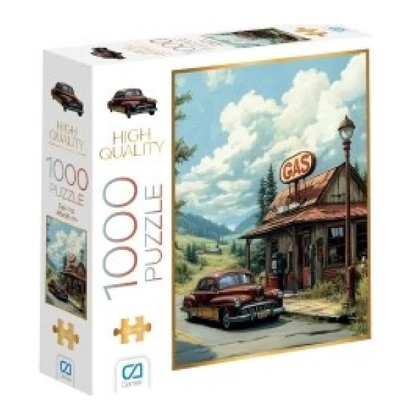 CA Games CA.7062 Eski Yol 1000 Parça Puzzle - Görsel 4