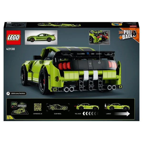 42138 LEGO Ford Mustang Shelby GT500 Sıfır Kapalı Kutu - Görsel 4