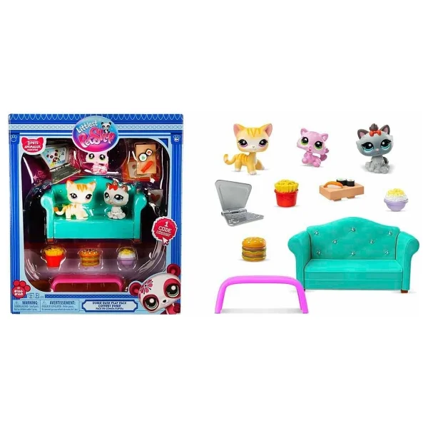 Littlest Pet Shop Minişler Dinner Dash Figür Oyun Seti - Görsel 2