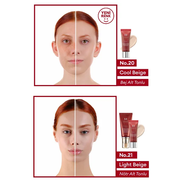 Missha M Perfect Cover Ex SPF 42 PA+++ No.21 50 ml BB Krem - Görsel 4