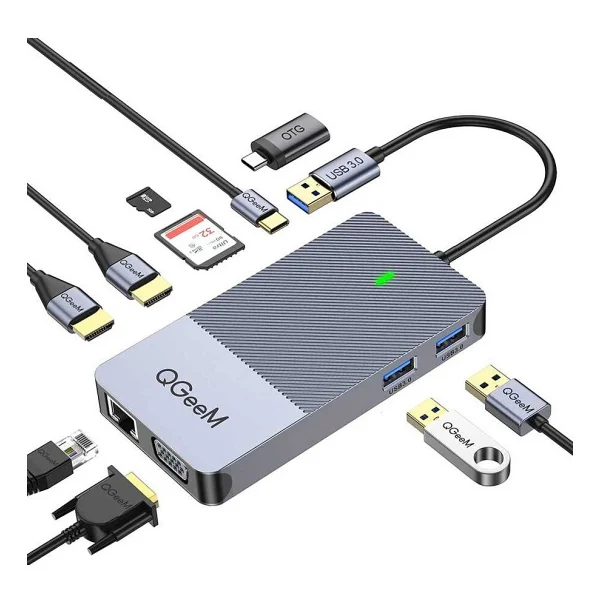 Qgeem QG-D3908 USB Dönüştürücü - Görsel 2