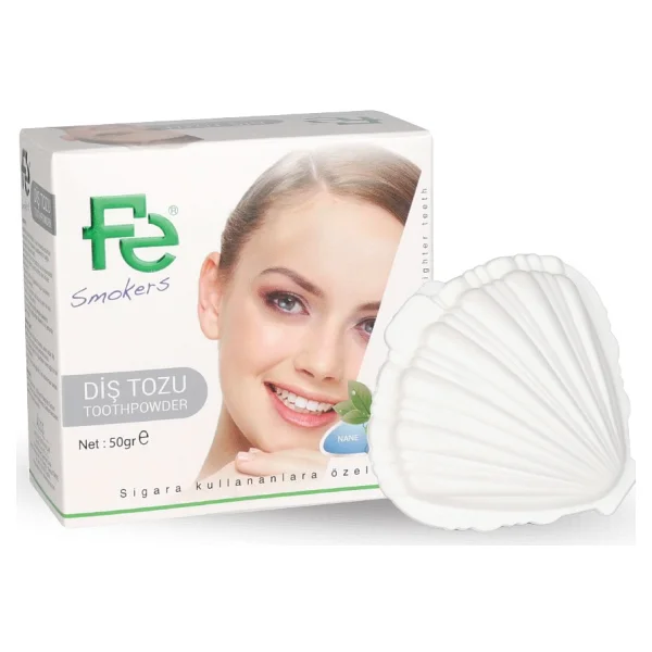 Fe Smokers Nane Aromalı Beyazlatıcı Diş Tozu 50 G - Görsel 9