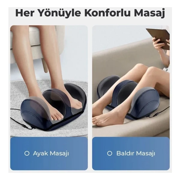 Relaxus RLX10 Isıtmalı Ayak ve Bacak Masaj Aleti - Görsel 2