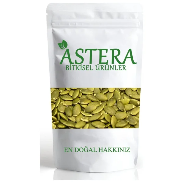 ASTERA 1 Kg Çiğ Kabak Çekirdeği İçi ( Tuzsuz ) 1000 Gr - Görsel 2