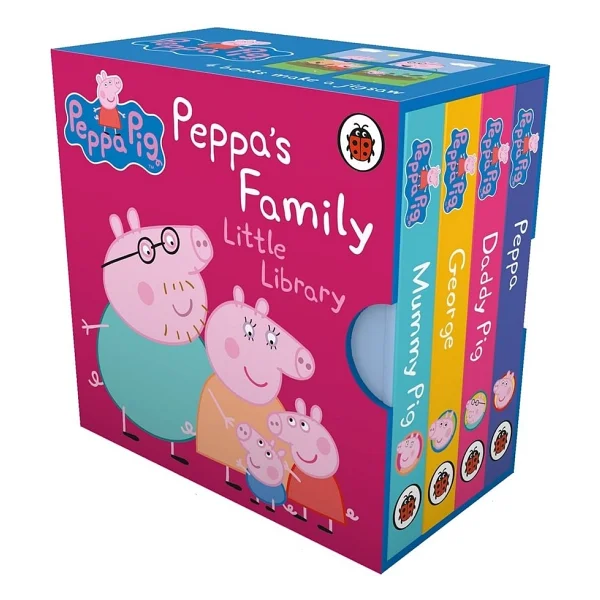 Peppa Pig: Peppa'S Family Little Library - Görsel 3