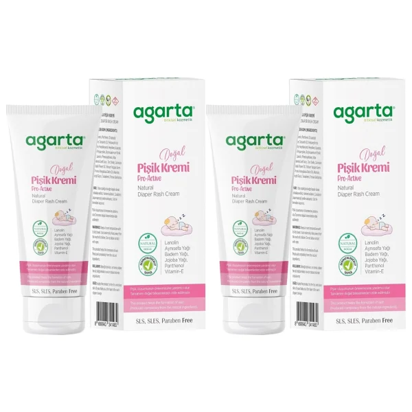 Agarta Doğal Pişik Kremi 100 ml 2 Adet - Görsel 2