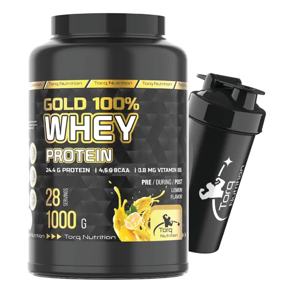 Torq Nutrition Nutrition Gold 1000 gr Limon Aromalı Whey Protein Tozu - Görsel 3