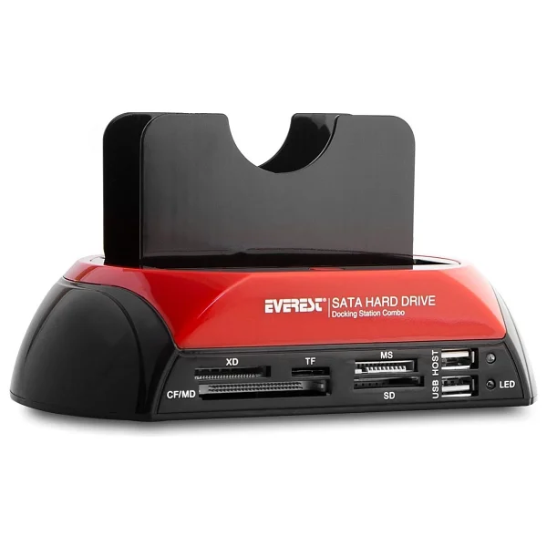 Everest HDC-385 USB 2.0 2.5"-3.5" Docking Harddisk Kutusu - Görsel 4