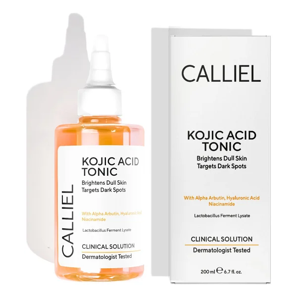 Calliel Aydınlatıcı ve Siyah Nokta Karşıtı Kojik Asit 200 ml Tonik - Görsel 4