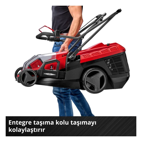 Einhell GE-CM 36/36 Li Kit Çift Akülü 4 Ah Çim Biçme Makinesi - Görsel 8