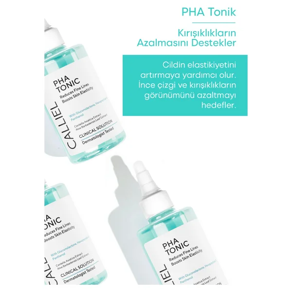Calliel PHA Sıkılaştırıcı Dolgunlaştırıcı Anti-Aging 200 ml Tonik - Görsel 3