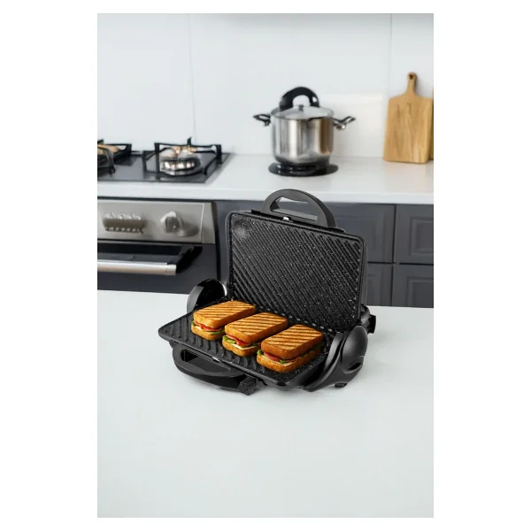 Awox Orion Siyah Toaster 8 Dilim Tost Makinesi - 180° Izgara 1800W (5566) - Görsel 7