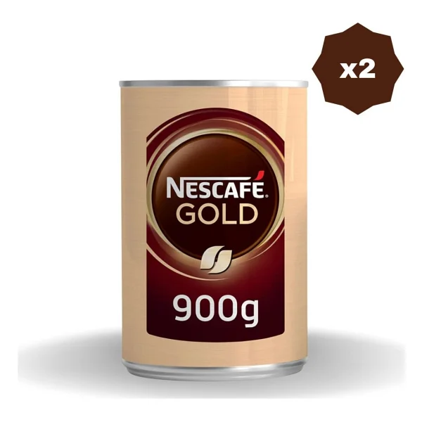 Nescafe Gold Granül Kahve 900 gr Teneke 2'li - Görsel 2