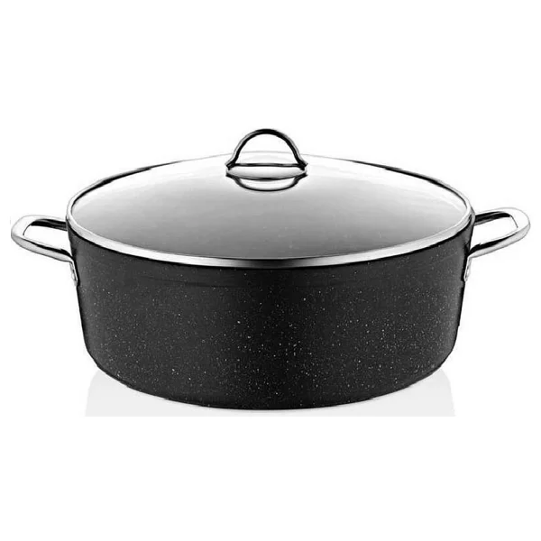 OMS Gastro 3113 26 cm Derin Granit Tencere - Görsel 2