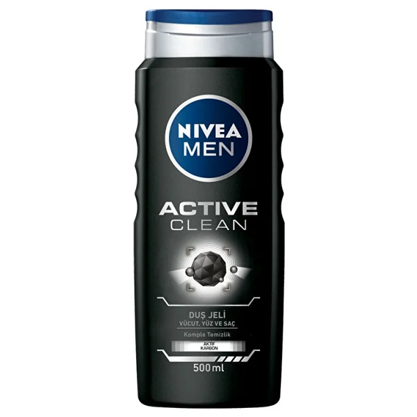 Nivea Men Active Clean 500 ml Duş Jeli - Görsel 5