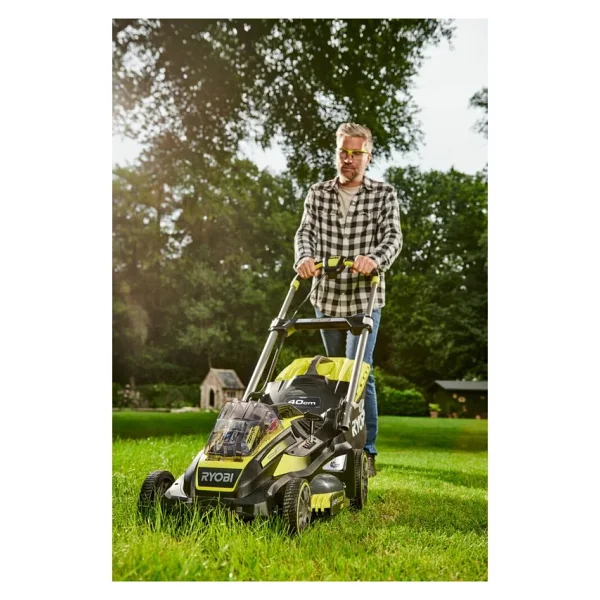 Ryobi RLM36X41H50G 40 cm Akülü Çim Biçme Makinesi - Görsel 3