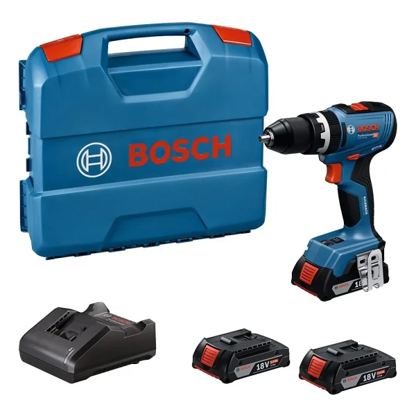 Bosch GSB 18V-65 Çift Akülü 2 Ah Darbeli Matkap - Görsel 5