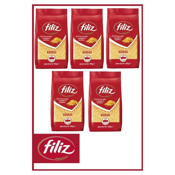 Filiz Kuskus Makarna 500 gr 5'li - Görsel 2