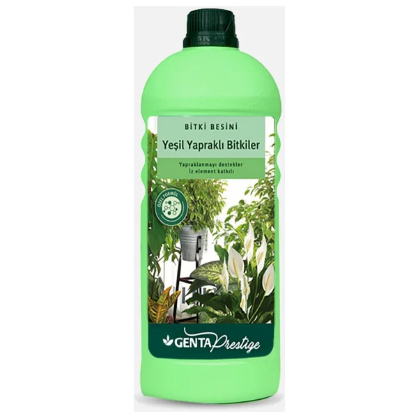 Genta Prestige Yeşil Yapraklı Bitkiler İçin Sıvı Besin 1lt - Görsel 2