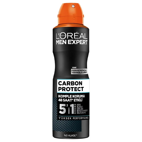 L'Oreal Paris Men Expert Carbon Protect 150 ml Erkek Deodorant - Görsel 3