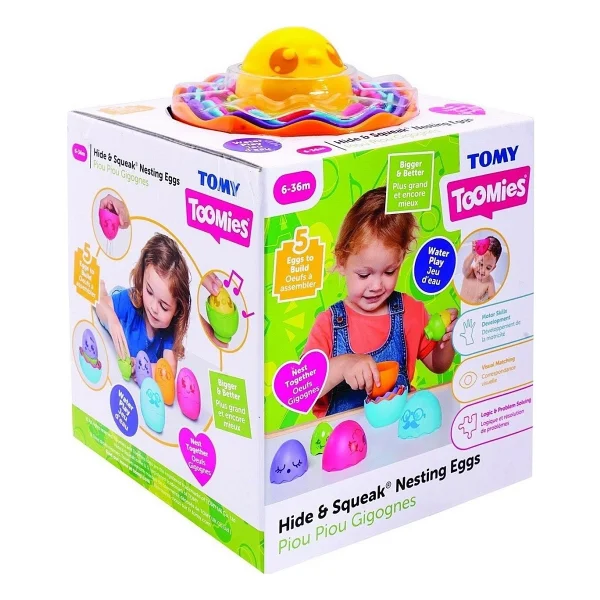 Tomy Toomies Yeni Saklambaçlı İç İçe Yumurtalar 73564 - Görsel 5