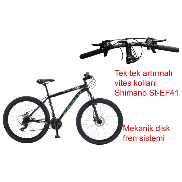 Salcano Lion MD 21 Vites 27.5 Jant Erkek Dağ Bisikleti - Görsel 2