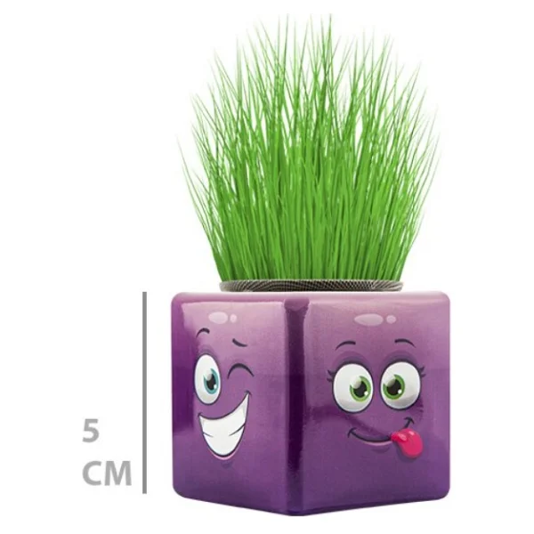 Çim Adam Mini Küp Emoji Figürlü 1 Adet - Görsel 5