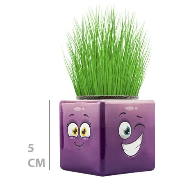 Çim Adam Mini Küp Emoji Figürlü 1 Adet - Görsel 6