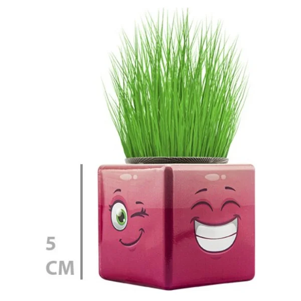 Çim Adam Mini Küp Emoji Figürlü 1 Adet - Görsel 7