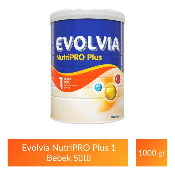 Evolvia Nutripro Plus 1 Bebek Sütü 1000 gr - Görsel 9