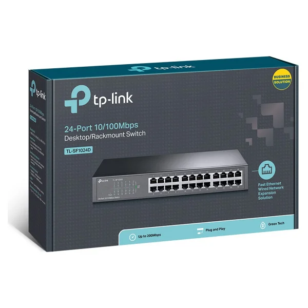 TP-Link Omada TL-SF1024D 24 Port 10/100M Switch - Görsel 8
