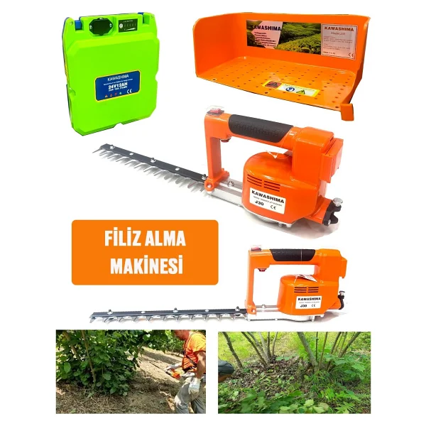 Rowermax Kawashima Işkın Alma Filiz Alma Makinesi Fındık Altı 1.2 Kg 21 V 12 Amper Makine - Görsel 3
