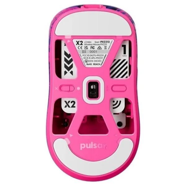 Pulsar X2 V3 Mini Prx Edition Şarjlı Optik Kablolu/Kablosuz Oyuncu Mouse - Görsel 4