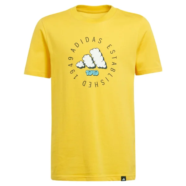 Adidas Fun Graphic Kısa Kollu Bisiklet Yaka Çocuk Tişört - Görsel 5