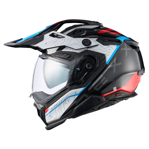 Nexx X.WED 3 Furka Kırmızı Mavi Cross Motor Kaskı - Görsel 6