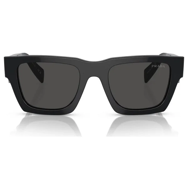 Prada PR A06S 16K08Z Black-Dark Grey Erkek Güneş Gözlüğü - Görsel 4