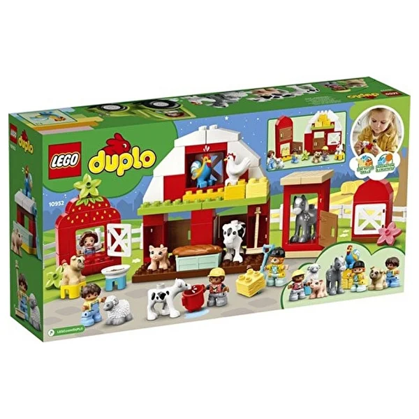 Lego 10952 Duplo Town Ahır, Traktör ve Çiftlik Hayvanı Bakımı - Görsel 4