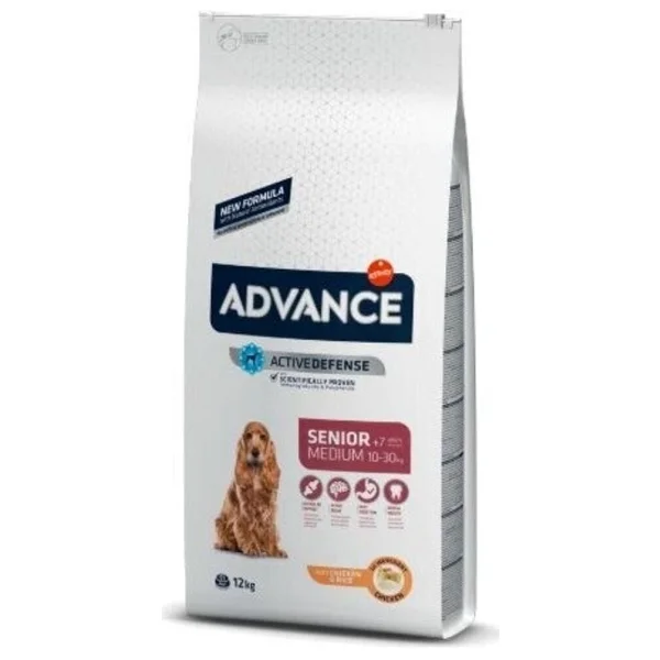 Advance Senior Medium +7 Tavuklu 12 kg Orta Irk Yaşlı Köpek Maması - Görsel 6
