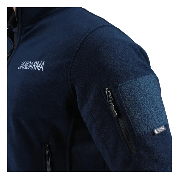 Wolftrap Tactical Jandarma Asayiş Polar Ceket, Reflektörlü Polar Mont - Lacivert - Görsel 4