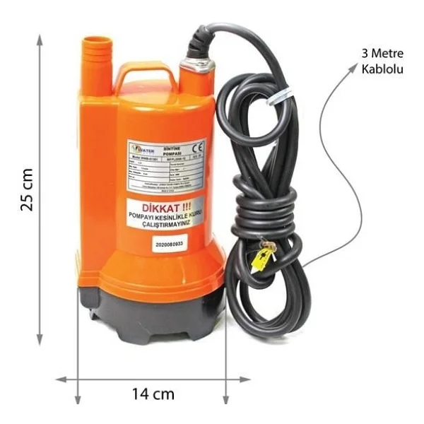 12 Volt Dc Solar Güneş Enerjili Su Pompası 7 Mt Yükseklik 7.5 m3/h - Görsel 2
