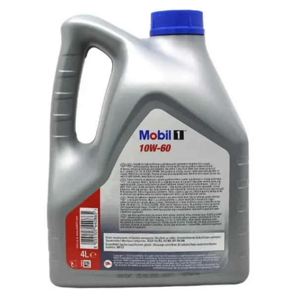 Mobil 1 Motorsport Formula 10W-60 4 lt Motor Yağı - Görsel 2