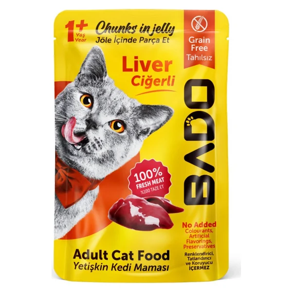 Bado Ciğerli 85 gr Yetişkin Yaş Kedi Maması - Görsel 2